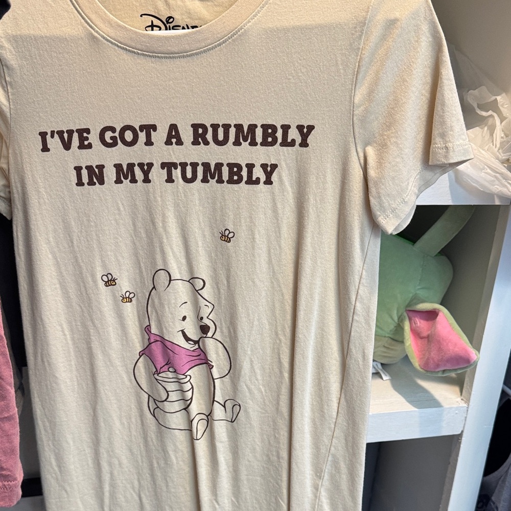Disney Cream T-Shirt with Winnie the Pooh Design